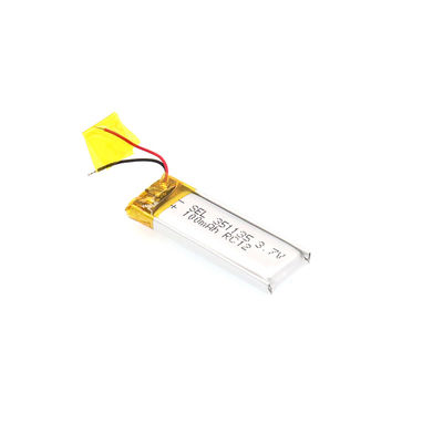 La batteria ricaricabile del polimero del litio della batteria 3.7V 100mah di Lipo gioca le macchine utensili