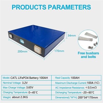 Litio su ordinazione Ion Battery di Ion Battery Packs 3.2v280ah Lifepo4 del litio UN38.3
