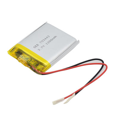 litio Ion Polymer Battery di 0.2C 3.7v 1200mah