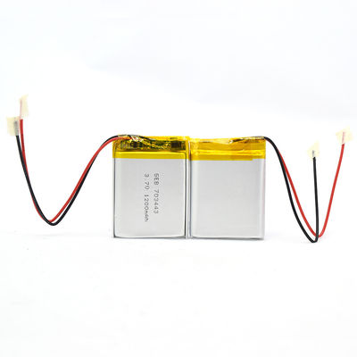 litio Ion Polymer Battery di 0.2C 3.7v 1200mah