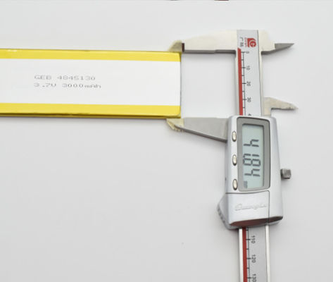 batteria dello Li-ione di lipo 3.7v 3000mAh del polimero 4845130 del litio per la banca di potere