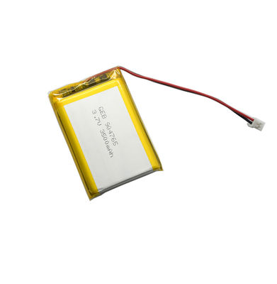 904765 batteria ricaricabile di lipo del Li-polimero 3.7v 3500mAh con il connettore