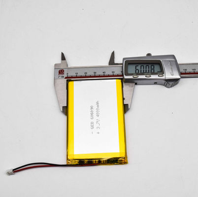 Tipo ricaricabile batteria di 606090 Lipo del polimero del litio di Li Ion 3,7 V 4000mah