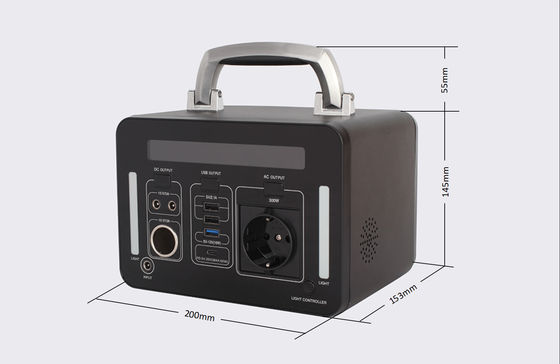 Batteria solare portatile del generatore del blocco alimentatore della batteria al litio 300Wh di ROHS PSE