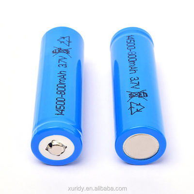14500 vita di ciclo ricaricabile della batteria 800times di Lifepo4 3,2 V 600mah