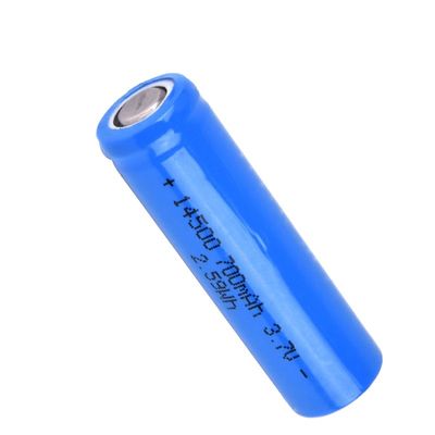 14500 vita di ciclo ricaricabile della batteria 800times di Lifepo4 3,2 V 600mah
