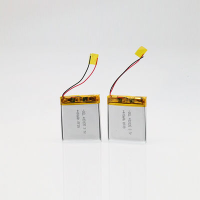 3.7v lipo battery 400mah lithium polymer battery for power bank gps tracker 052535