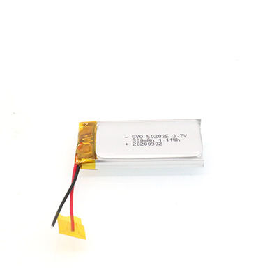 302448 3,7 batteria della cuffia di Bluetooth della batteria ricaricabile del polimero del litio di V 300mah