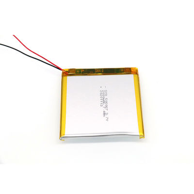 Approvazione 555165 di RoHS del CE 3,7 batteria del polimero del litio di V 2000mah