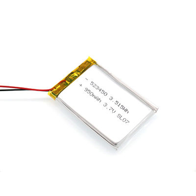 Cuffia avricolare Mp4 di Ion Polymer Battery For Mp 3 del litio 3.7v950mah del ODM 852940 dell'OEM