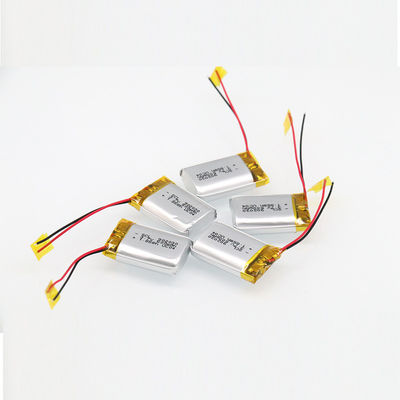 UN38.3 902030 litio Ion Polymer Battery 3.7v 500mah intorno 500 volte