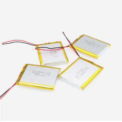 Litio ricaricabile Ion Polymer Battery Pack del quadrato 3,7 V 3000mAh 11.1Wh