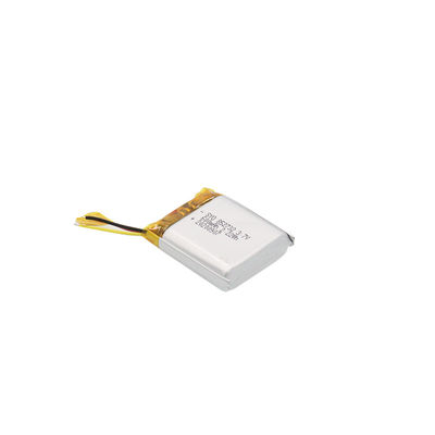 Piccolo 802530 3.7v600mah litio dell'OEM Ion Polymer Battery una vita di 500 volte
