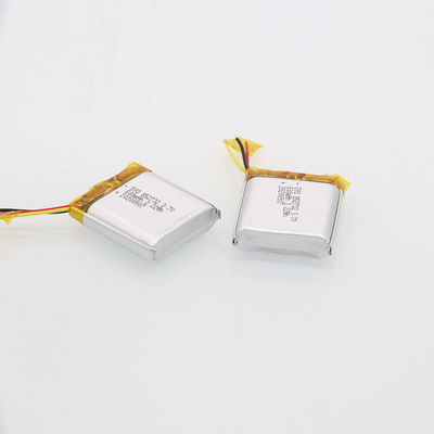 Piccolo 802530 3.7v600mah litio dell'OEM Ion Polymer Battery una vita di 500 volte