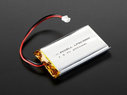 batteria ad alta temperatura di Ion Battery 3,7 V 200mah Lipo del litio di 5mm con il CE dell'UL