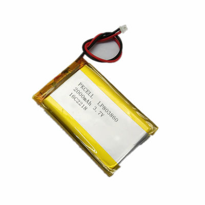 batteria ad alta temperatura di Ion Battery 3,7 V 200mah Lipo del litio di 5mm con il CE dell'UL