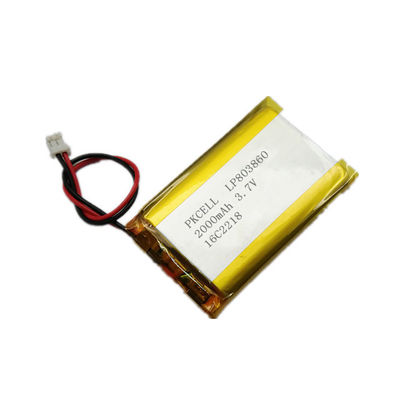 batteria ad alta temperatura di Ion Battery 3,7 V 200mah Lipo del litio di 5mm con il CE dell'UL
